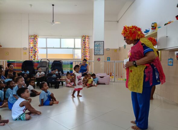Creche Andre Luiz - Cobem - Contacao de histórias - 00